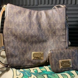 Michael Kors logo bag & Wallet